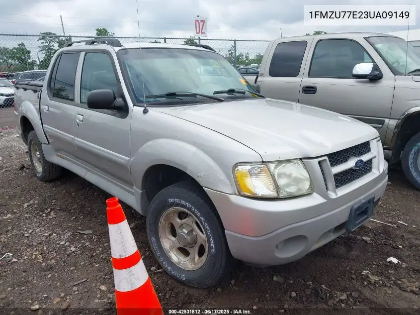 2003 Ford Explorer Sport Trac Xls/Xlt VIN: 1FMZU77E23UA09149 Lot: 42531812