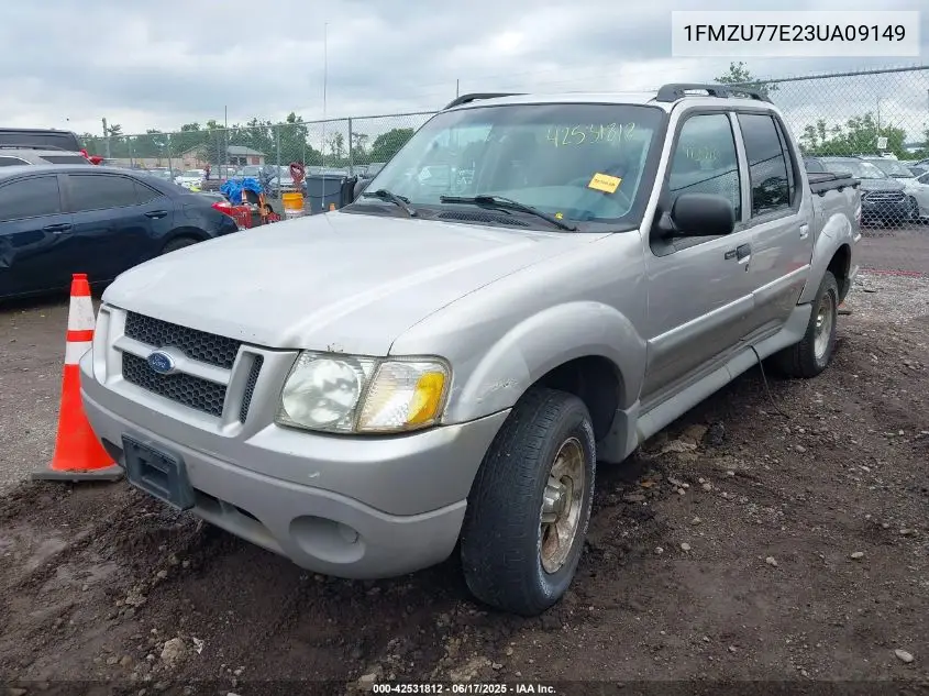 2003 Ford Explorer Sport Trac Xls/Xlt VIN: 1FMZU77E23UA09149 Lot: 42531812
