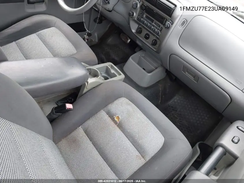 2003 Ford Explorer Sport Trac Xls/Xlt VIN: 1FMZU77E23UA09149 Lot: 42531812