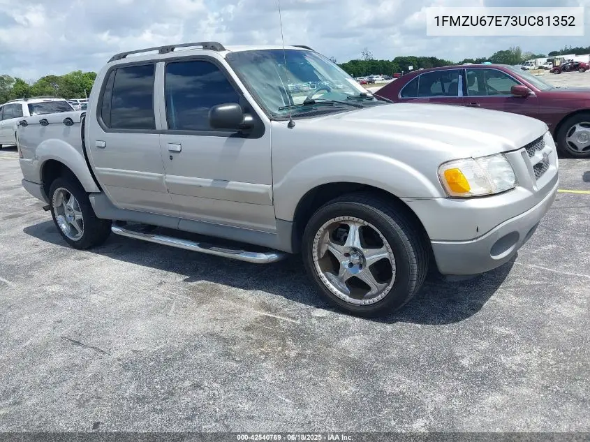 2003 Ford Explorer Sport Trac Xls/Xlt VIN: 1FMZU67E73UC81352 Lot: 42540769