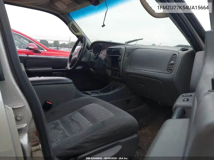 2004 Ford Explorer Sport Trac Adrenalin/Xls/Xlt VIN: 1FMZU77K54UA15664 Lot: 42448949