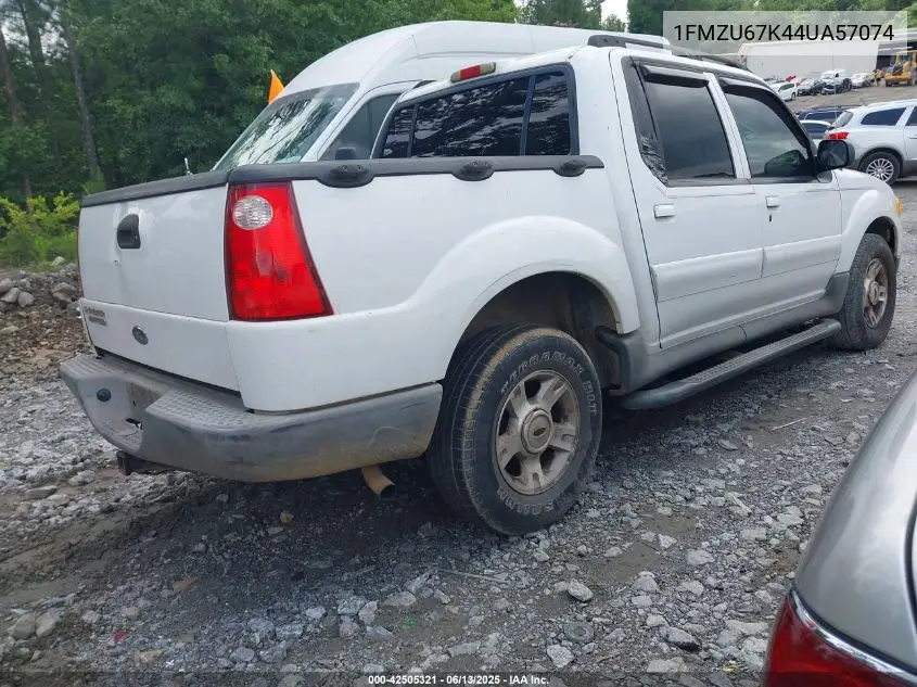 2004 Ford Explorer Sport Trac Adrenalin/Xls/Xlt VIN: 1FMZU67K44UA57074 Lot: 42505321