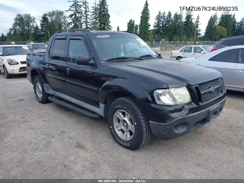 2004 Ford Explorer Sport Trac Adrenalin/Xls/Xlt VIN: 1FMZU67K24UB93235 Lot: 42561455