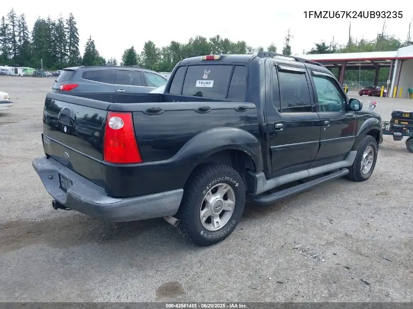2004 Ford Explorer Sport Trac Adrenalin/Xls/Xlt VIN: 1FMZU67K24UB93235 Lot: 42561455