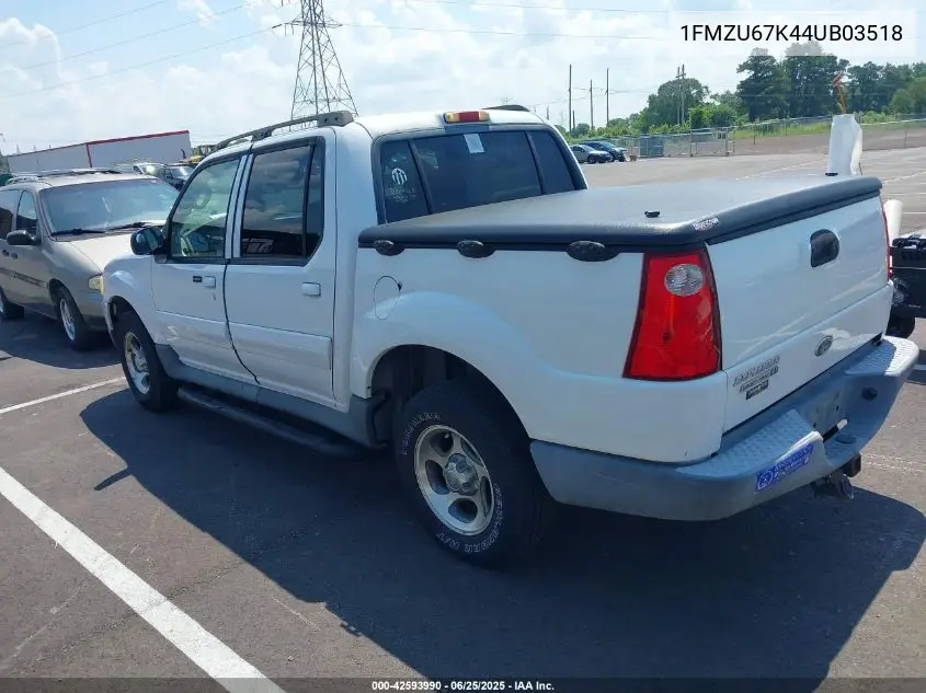 2004 Ford Explorer Sport Trac Adrenalin/Xls/Xlt VIN: 1FMZU67K44UB03518 Lot: 42593990