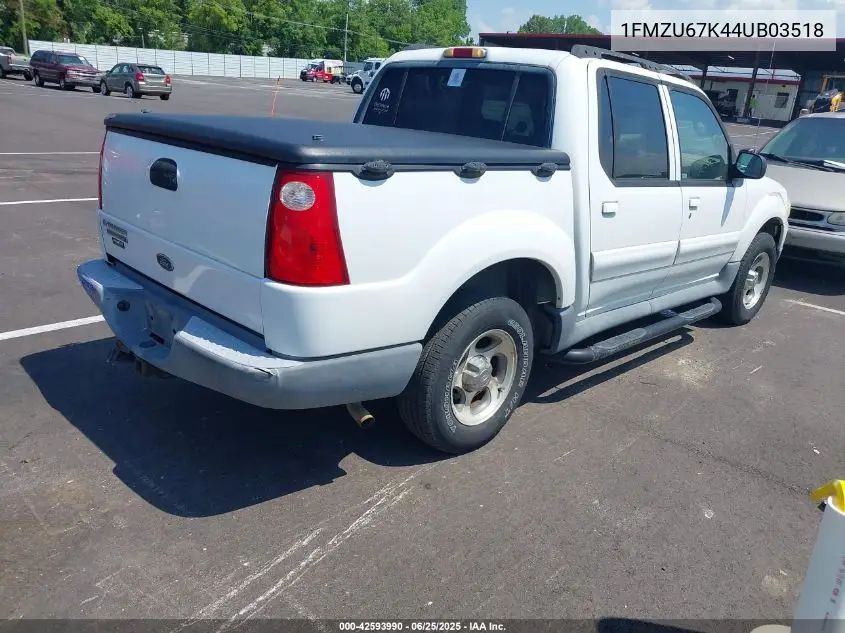 2004 Ford Explorer Sport Trac Adrenalin/Xls/Xlt VIN: 1FMZU67K44UB03518 Lot: 42593990