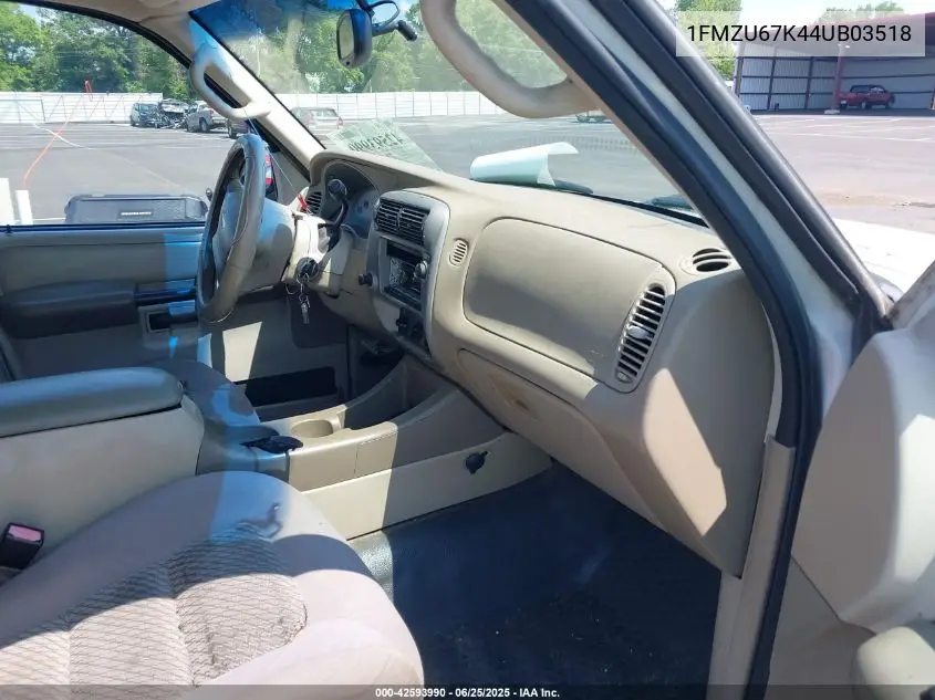 2004 Ford Explorer Sport Trac Adrenalin/Xls/Xlt VIN: 1FMZU67K44UB03518 Lot: 42593990