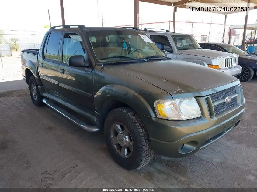 1fmdu67k74uc22531 1FMDU67K74UC22531 2004 Ford Explorer Sport Trac Adrenalin/Xls/Xlt