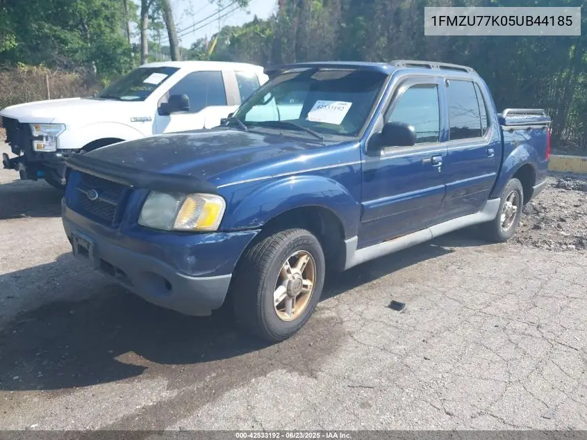 2005 Ford Explorer Sport Trac Adrenalin/Xls/Xlt VIN: 1FMZU77K05UB44185 Lot: 42533192