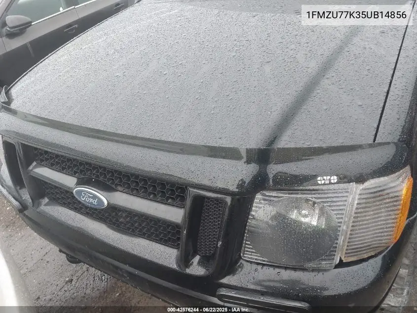 2005 Ford Explorer Sport Trac Adrenalin/Xls/Xlt VIN: 1FMZU77K35UB14856 Lot: 42576244