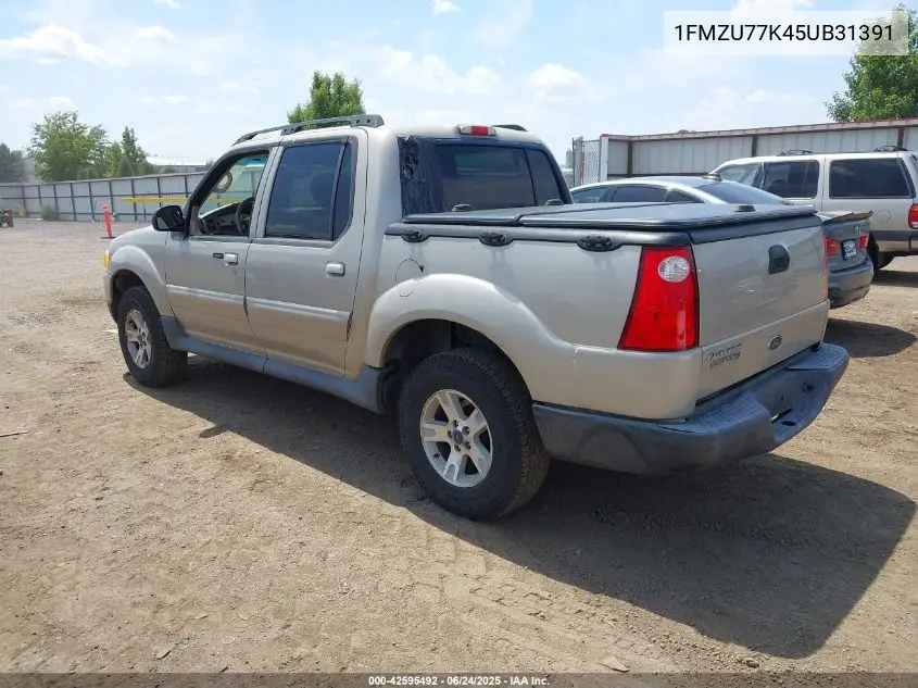 2005 Ford Explorer Sport Trac Adrenalin/Xls/Xlt VIN: 1FMZU77K45UB31391 Lot: 42595492