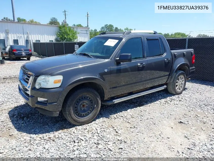 2007 Ford Explorer Sport Trac Limited VIN: 1FMEU33827UA39376 Lot: 42317511