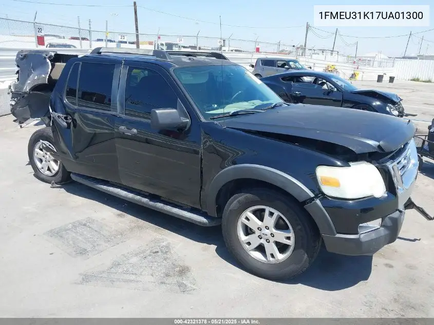 2007 Ford Explorer Sport Trac Xlt VIN: 1FMEU31K17UA01300 Lot: 42321378