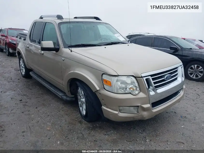 2007 Ford Explorer Sport Trac Limited VIN: 1FMEU33827UA32458 Lot: 42346429