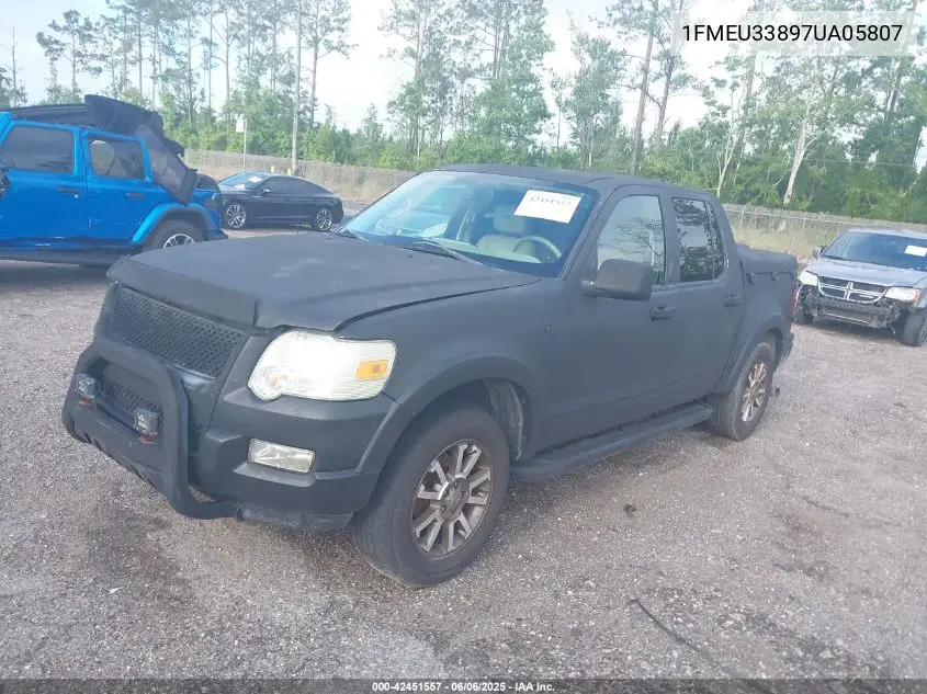 2007 Ford Explorer Sport Trac Limited VIN: 1FMEU33897UA05807 Lot: 42451557