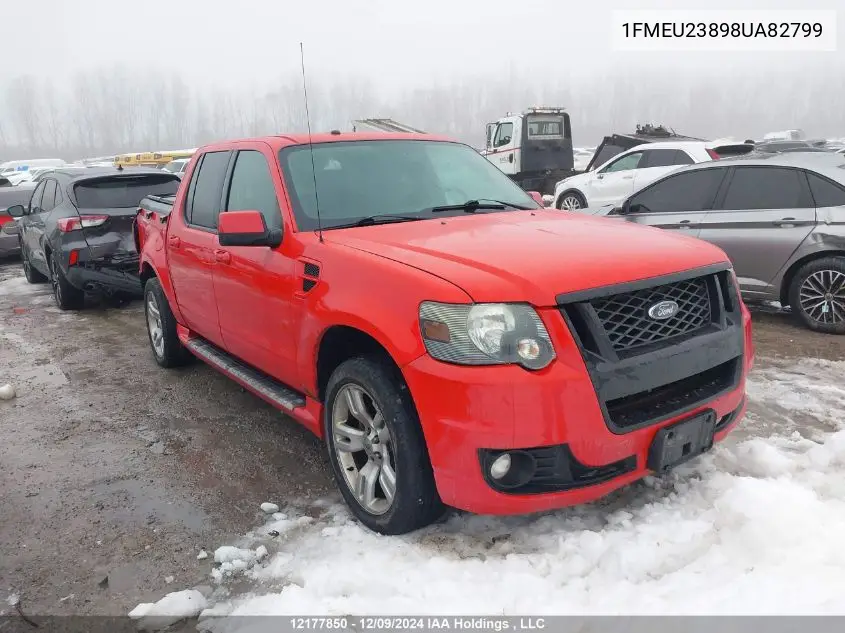 2008 Ford Explorer Sport Trac Limited VIN: 1FMEU23898UA82799 Lot: 12177850