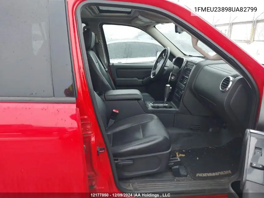 2008 Ford Explorer Sport Trac Limited VIN: 1FMEU23898UA82799 Lot: 12177850