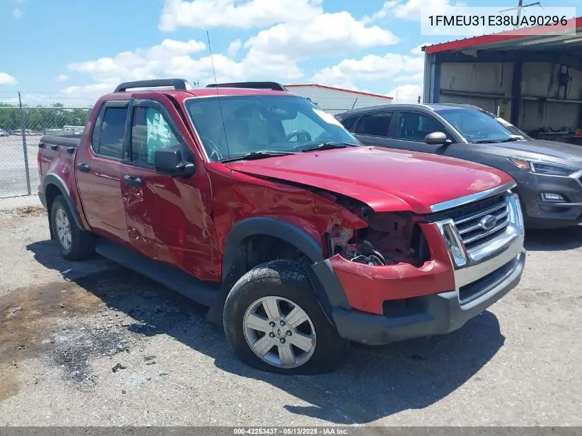 2008 Ford Explorer Sport Trac Xlt VIN: 1FMEU31E38UA90296 Lot: 42253437
