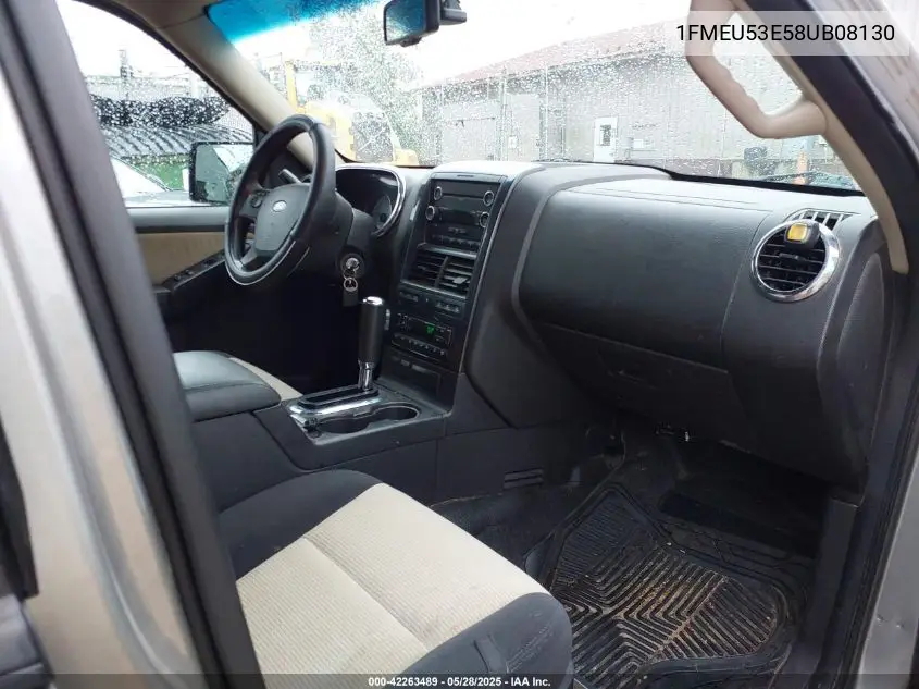 2008 Ford Explorer Sport Trac Limited VIN: 1FMEU53E58UB08130 Lot: 42263489