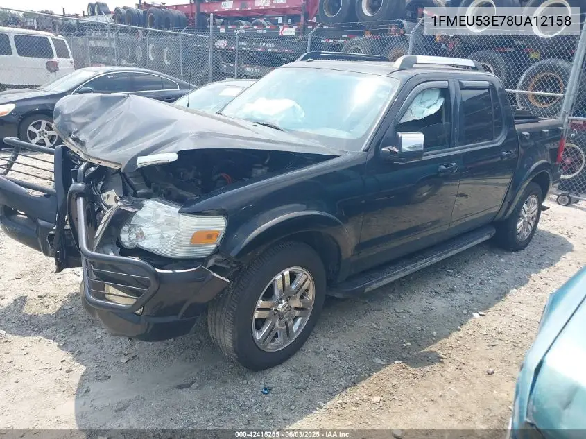 2008 Ford Explorer Sport Trac Limited VIN: 1FMEU53E78UA12158 Lot: 42415255