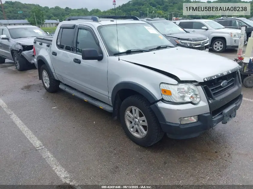 2010 Ford Explorer Sport Trac Xlt VIN: 1FMEU5BE8AUA08238 Lot: 42491446