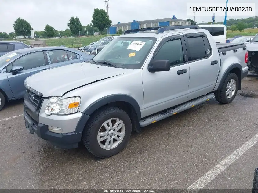 2010 Ford Explorer Sport Trac Xlt VIN: 1FMEU5BE8AUA08238 Lot: 42491446