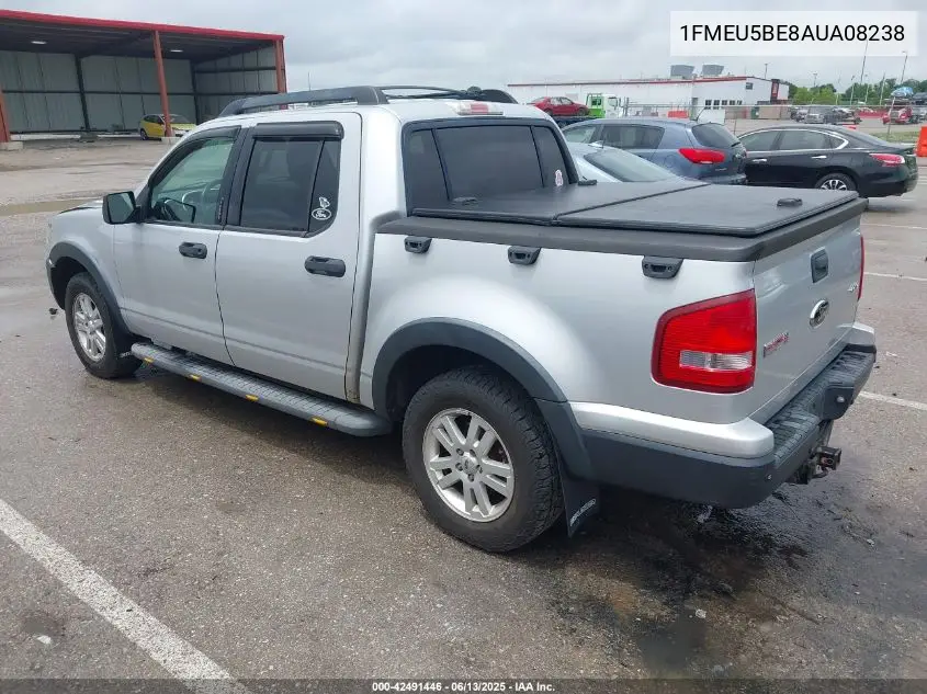 2010 Ford Explorer Sport Trac Xlt VIN: 1FMEU5BE8AUA08238 Lot: 42491446