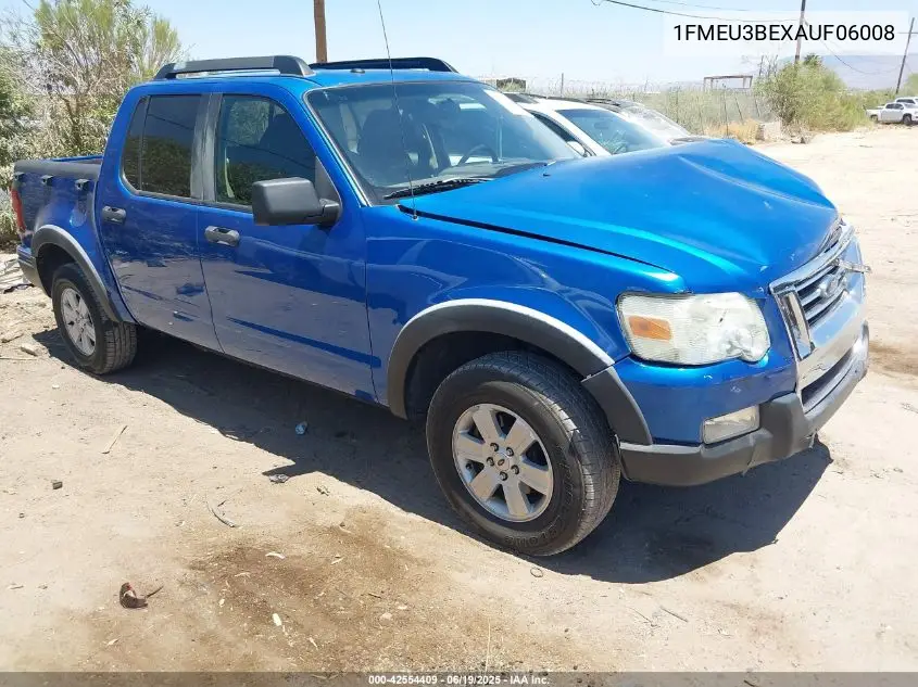 2010 Ford Explorer Sport Trac Xlt VIN: 1FMEU3BEXAUF06008 Lot: 42554409