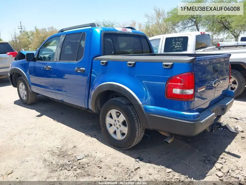 2010 Ford Explorer Sport Trac Xlt VIN: 1FMEU3BEXAUF06008 Lot: 42554409