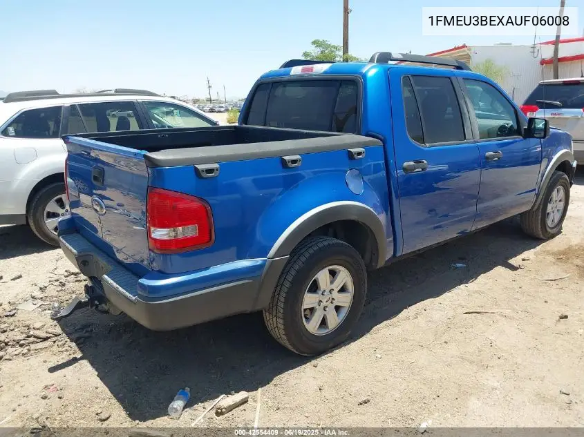 2010 Ford Explorer Sport Trac Xlt VIN: 1FMEU3BEXAUF06008 Lot: 42554409