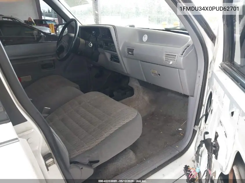1993 Ford Explorer VIN: 1FMDU34X0PUD62701 Lot: 42233089