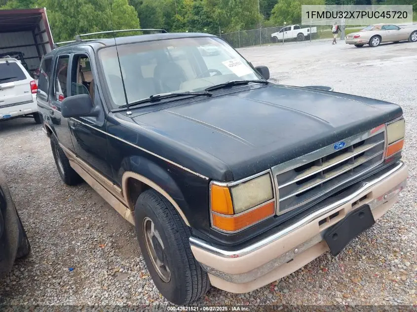 1993 Ford Explorer VIN: 1FMDU32X7PUC45720 Lot: 42621521