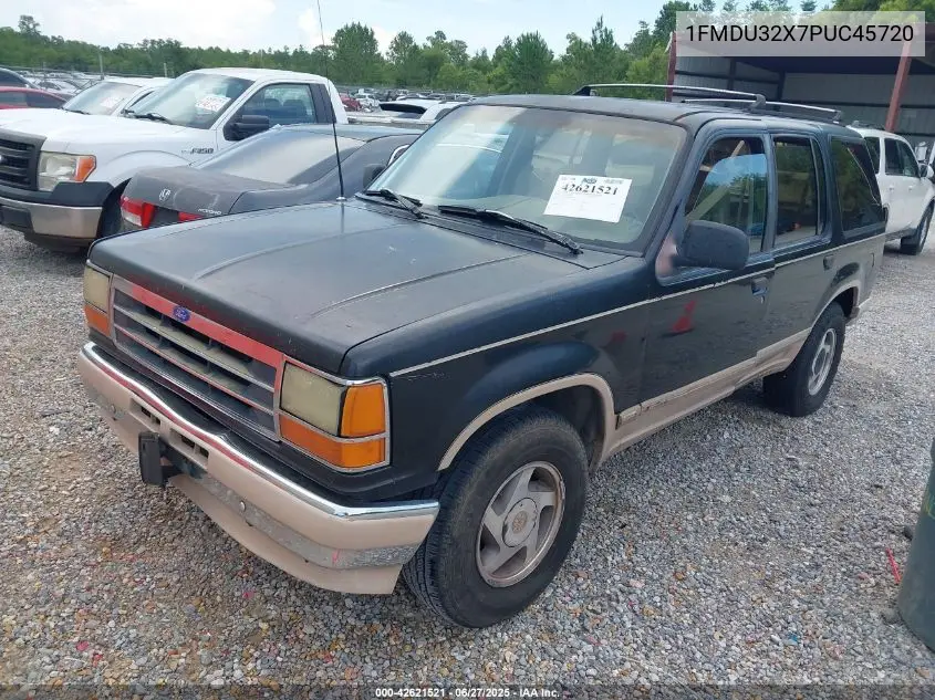 1993 Ford Explorer VIN: 1FMDU32X7PUC45720 Lot: 42621521