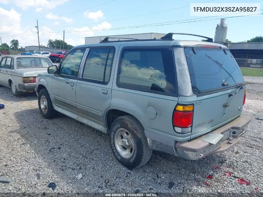 1995 Ford Explorer VIN: 1FMDU32X3SZA95827 Lot: 42638276