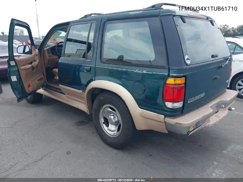 1996 Ford Explorer VIN: 1FMDU34X1TUB61710 Lot: 42239773