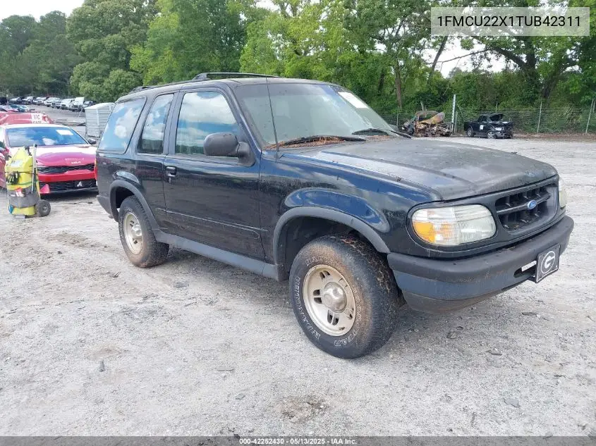1996 Ford Explorer VIN: 1FMCU22X1TUB42311 Lot: 42252430