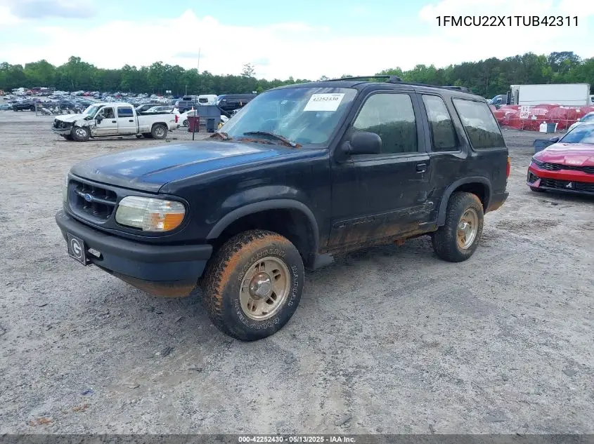1996 Ford Explorer VIN: 1FMCU22X1TUB42311 Lot: 42252430