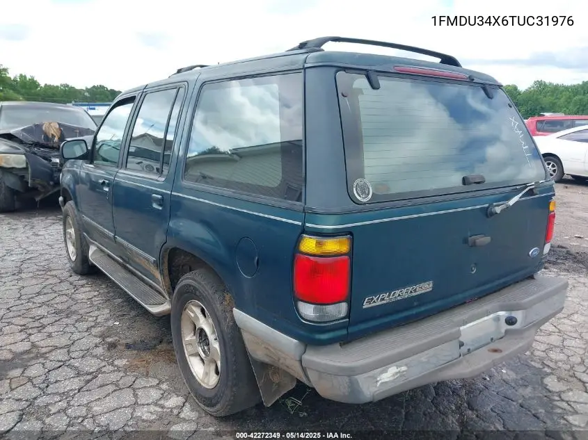 1996 Ford Explorer VIN: 1FMDU34X6TUC31976 Lot: 42272349