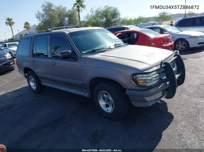 1996 Ford Explorer VIN: 1FMDU34X5TZB86872 Lot: 42573906
