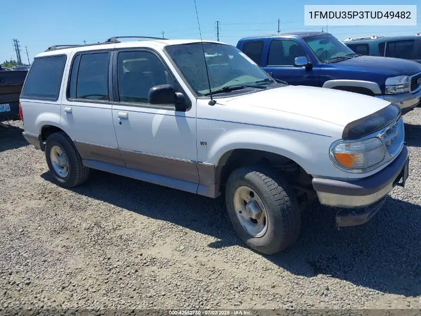 1996 Ford Explorer VIN: 1FMDU35P3TUD49482 Lot: 42582730