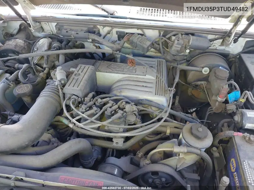 1996 Ford Explorer VIN: 1FMDU35P3TUD49482 Lot: 42582730