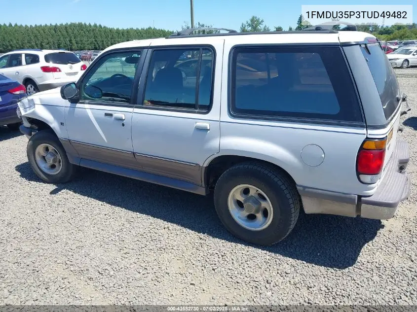 1996 Ford Explorer VIN: 1FMDU35P3TUD49482 Lot: 42582730