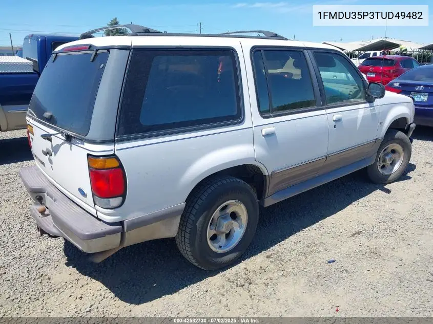 1996 Ford Explorer VIN: 1FMDU35P3TUD49482 Lot: 42582730