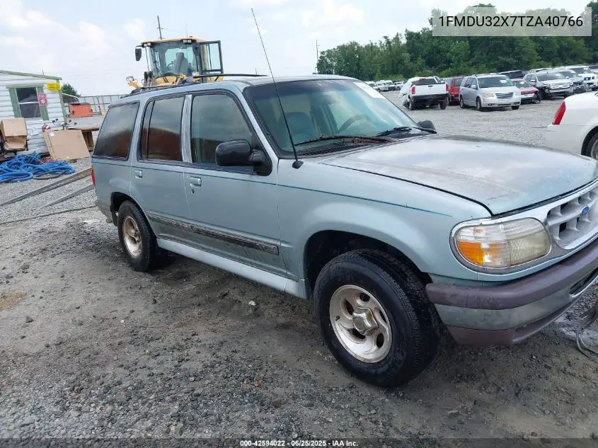 1996 Ford Explorer VIN: 1FMDU32X7TZA40766 Lot: 42594022