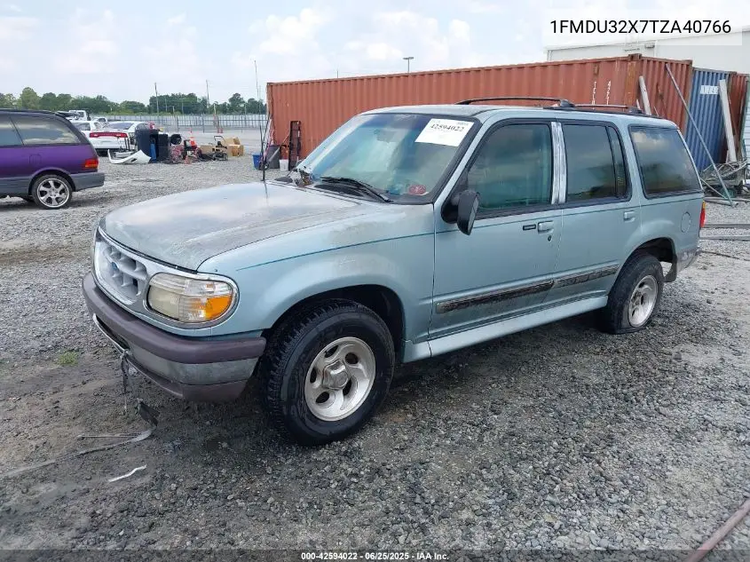 1996 Ford Explorer VIN: 1FMDU32X7TZA40766 Lot: 42594022