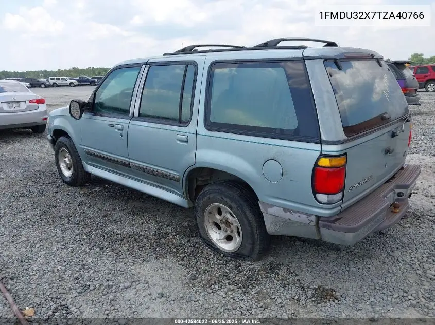 1996 Ford Explorer VIN: 1FMDU32X7TZA40766 Lot: 42594022