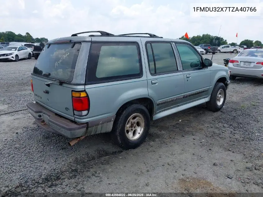 1996 Ford Explorer VIN: 1FMDU32X7TZA40766 Lot: 42594022