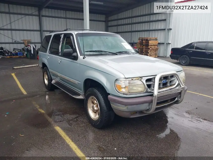 1996 Ford Explorer VIN: 1FMDU32X2TZA27424 Lot: 42628234