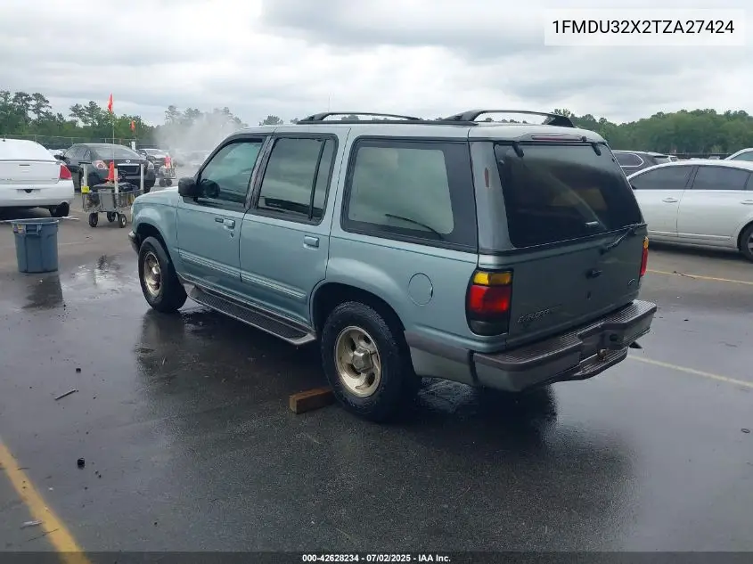1996 Ford Explorer VIN: 1FMDU32X2TZA27424 Lot: 42628234