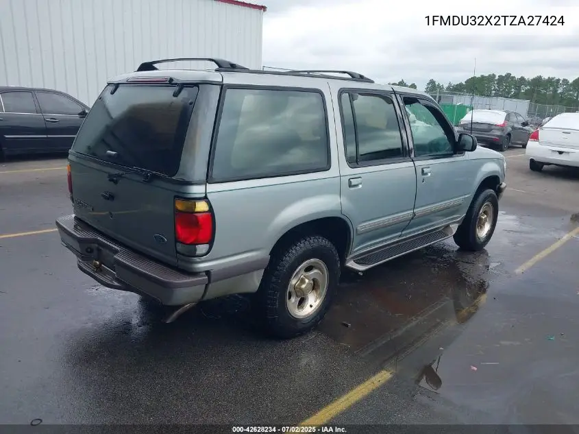 1996 Ford Explorer VIN: 1FMDU32X2TZA27424 Lot: 42628234